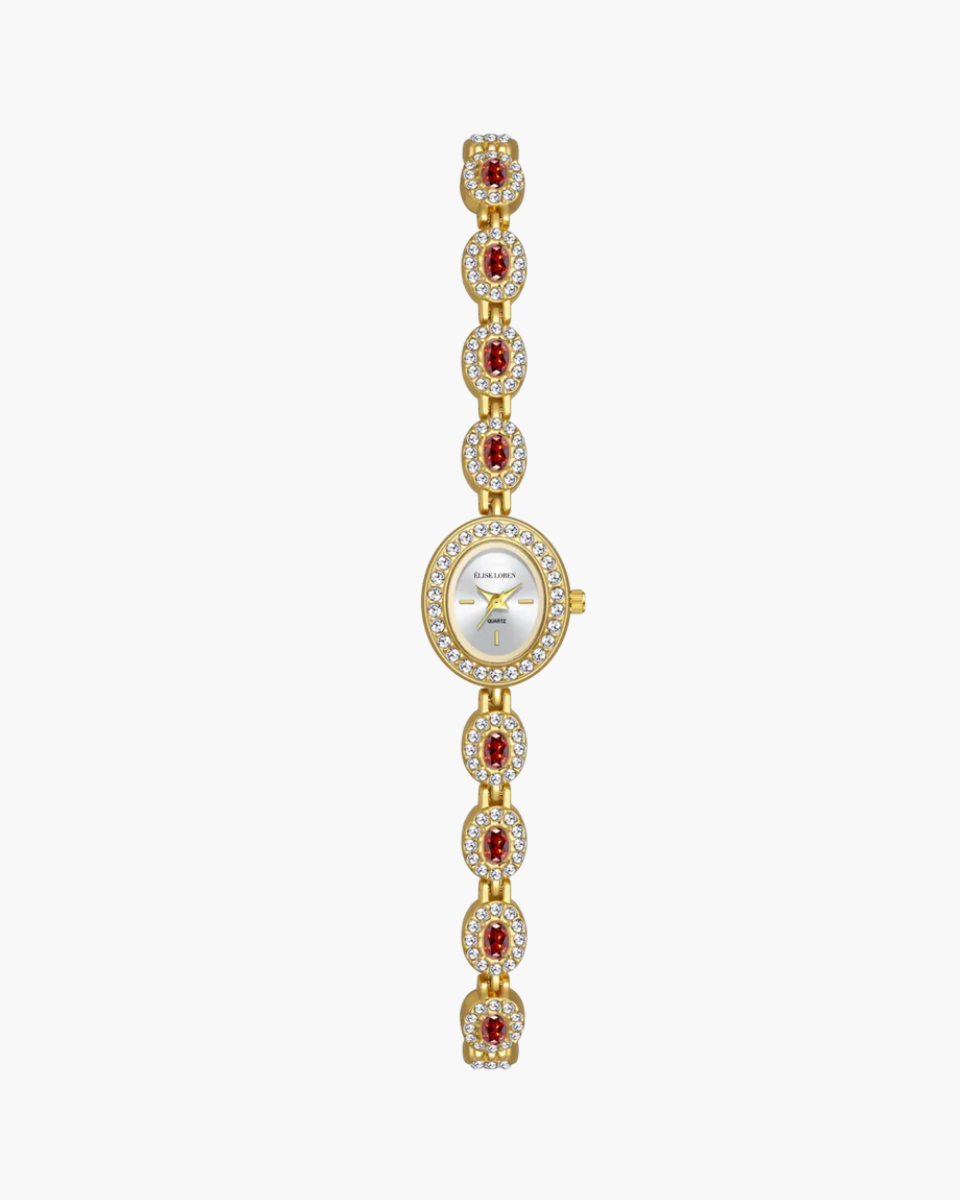 Evelina Lumière – Crystal elegance – Bracelet watch-10173356310855-Ivory Ombre