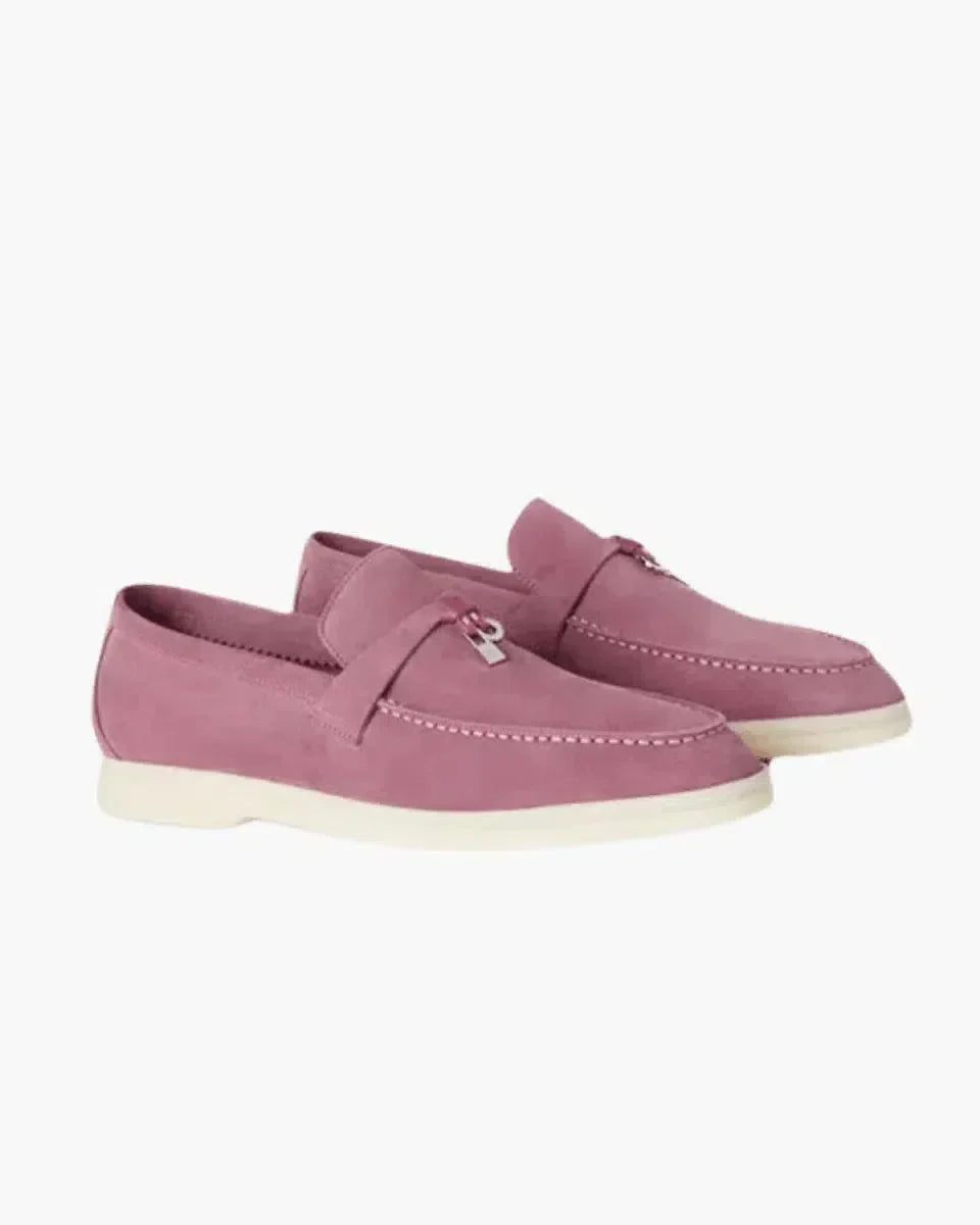 Firenze – Gold accents – Walking loafers-10174769529159-Ivory Ombre