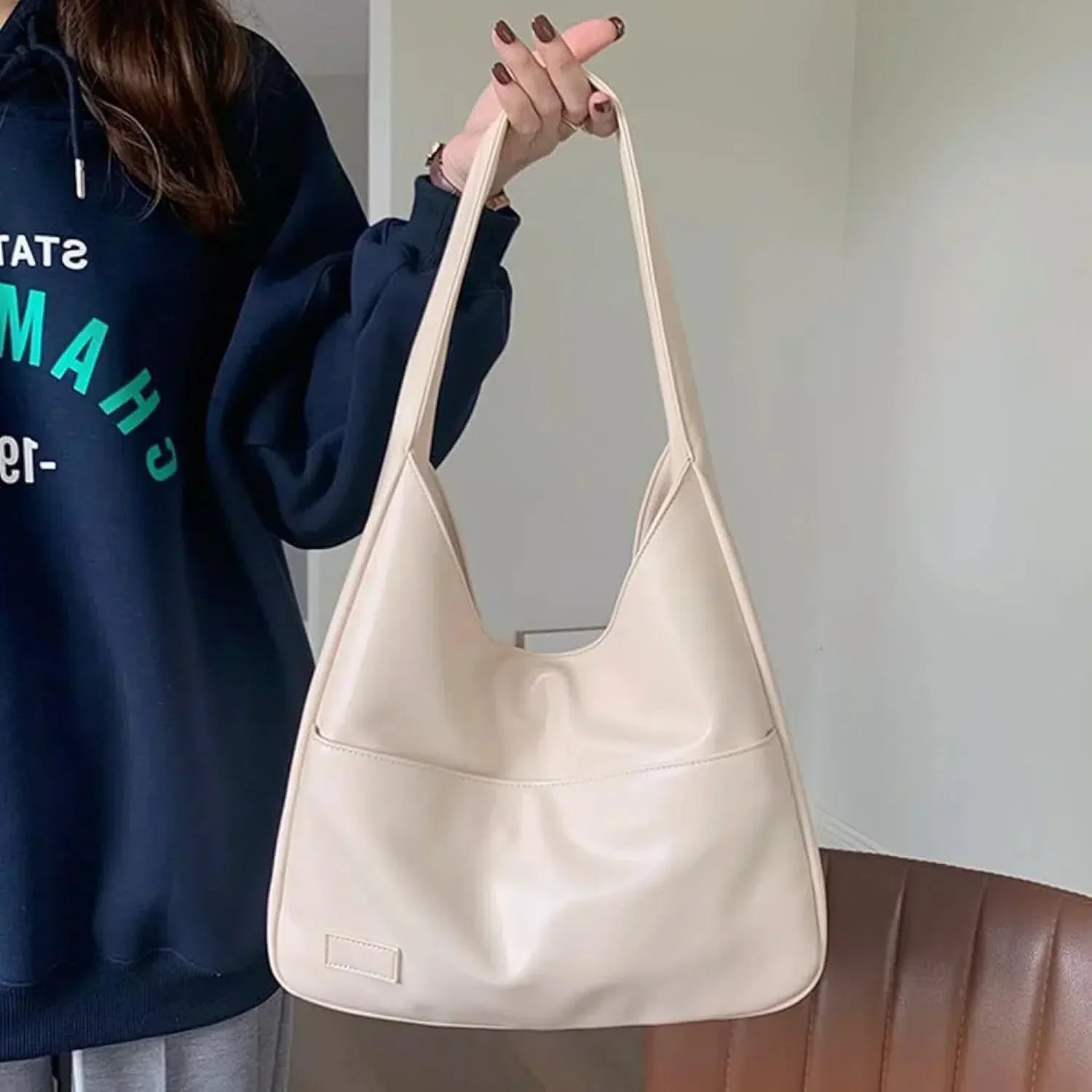 Isadora – Versatile refined style – Shoulder bag-10174665130311-Ivory Ombre
