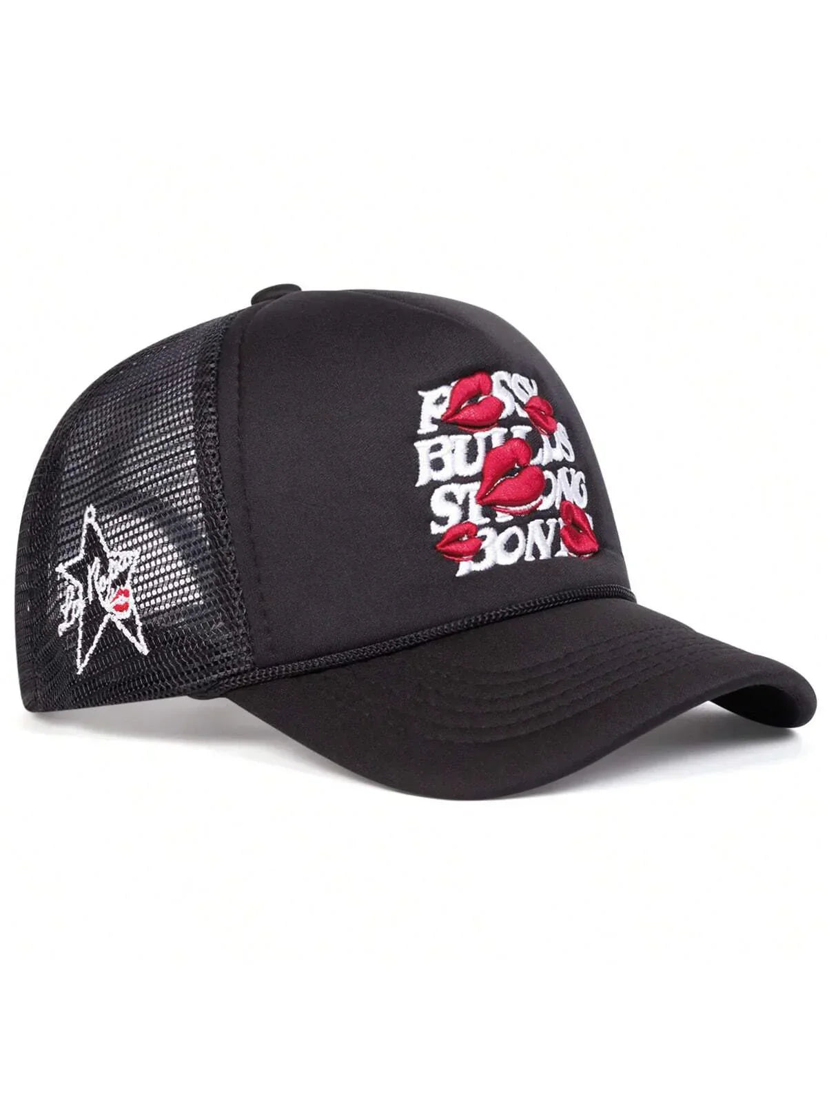 Kissorra – Sassy statement – Trucker cap-10174850302279-Ivory Ombre