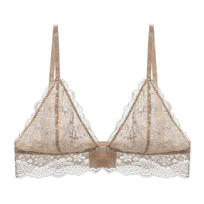Linore – Lace triangle – Bralette-10174862197063-Ivory Ombre
