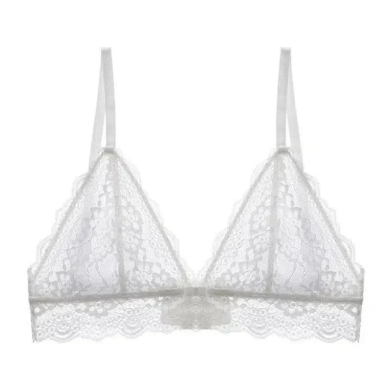 Linore – Lace triangle – Bralette-10174862197063-Ivory Ombre