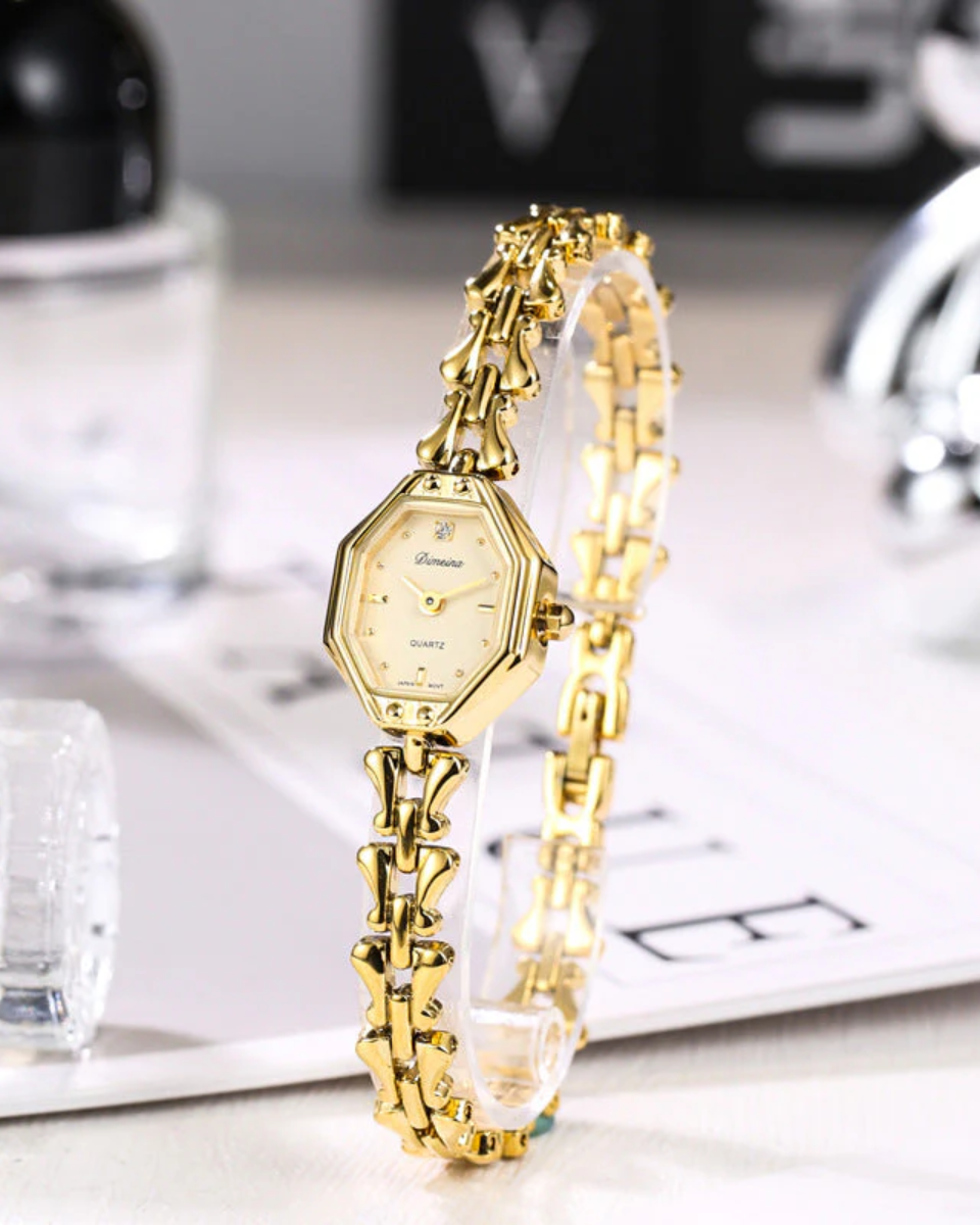 Lucetta – Hexagonal case – Vintage watch-10173356048711-Ivory Ombre