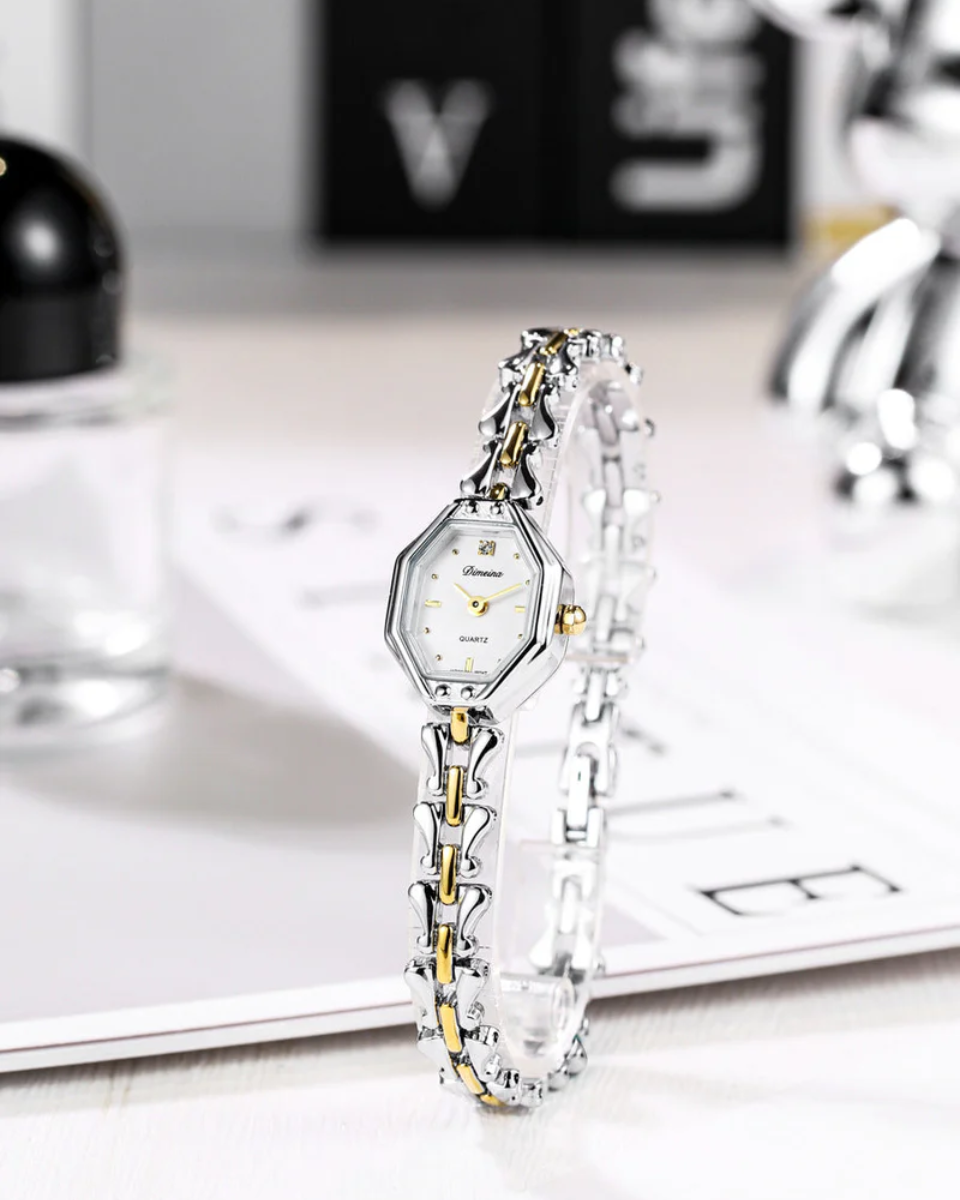 Lucetta – Hexagonal case – Vintage watch-10173356048711-Ivory Ombre