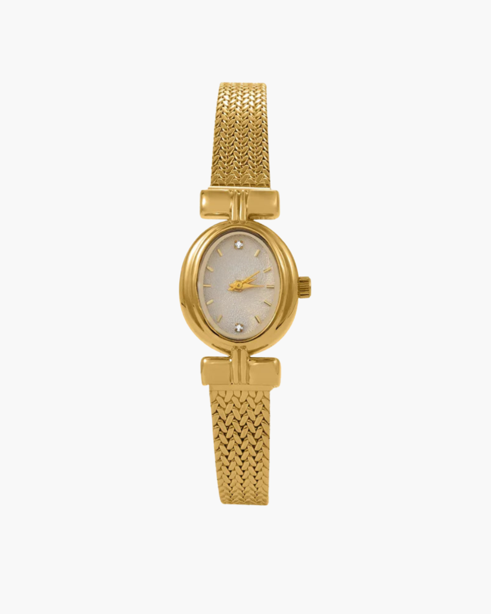 Lucienne – Woven design – Bracelet watch-10173355458887-Ivory Ombre