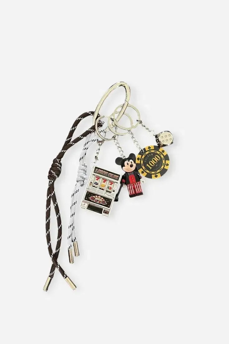 Lucky Slot – Playful design – Bag charm-10174674338119-Ivory Ombre