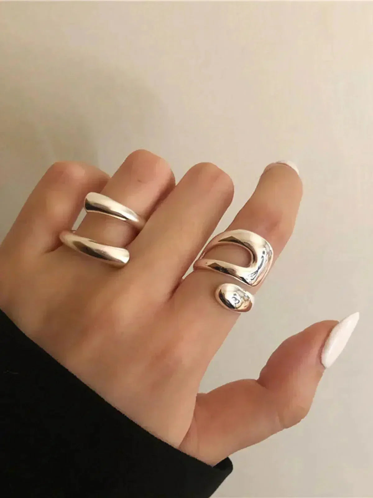 Lumorra – Heart design – Silver ring-10173353754951-Ivory Ombre