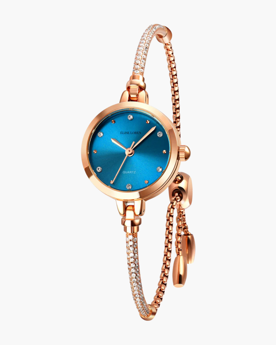 Luna Belle – Elegant bangle style – Bracelet watch-10173356736839-Ivory Ombre