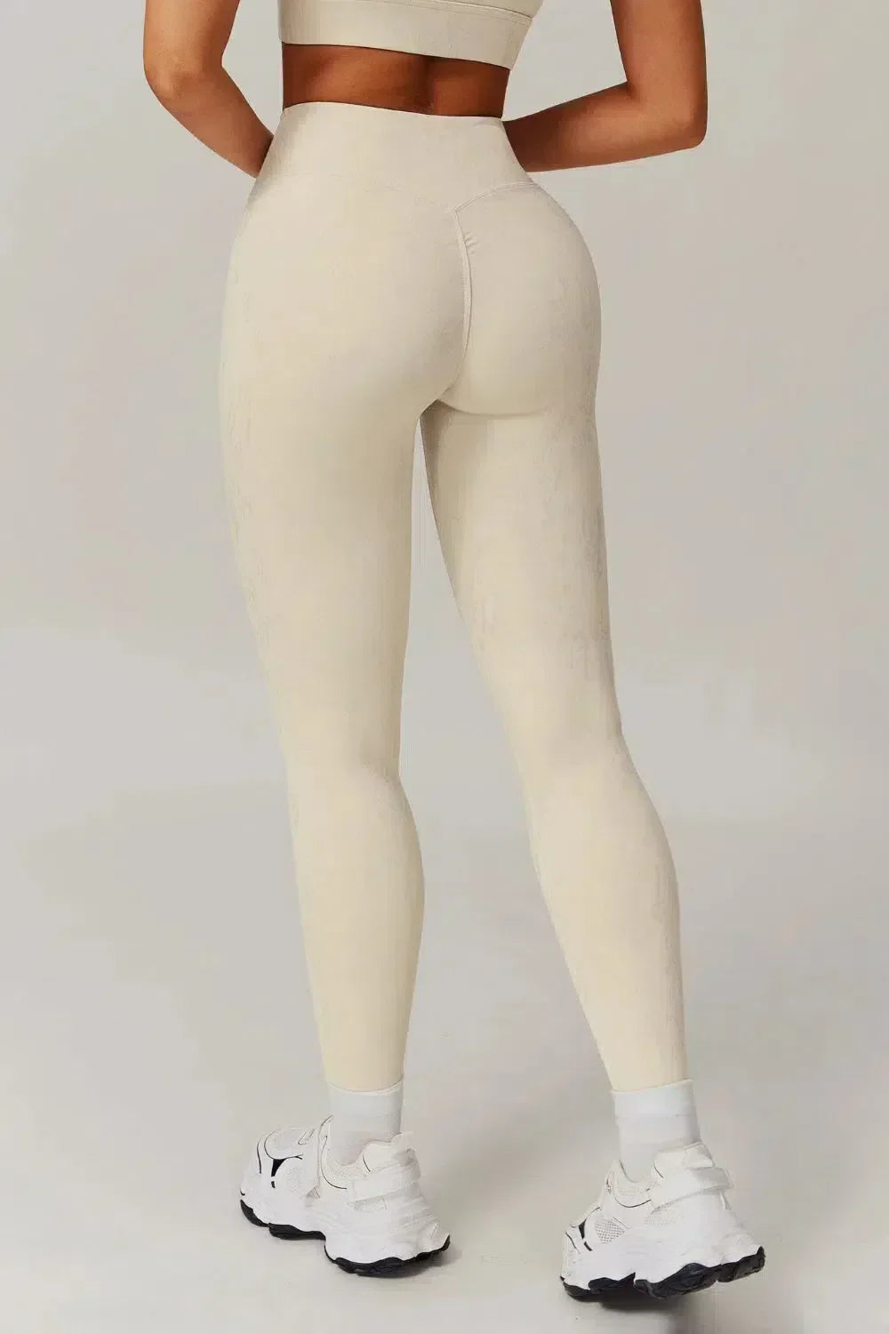 Manuela – Sculpting design – Seamless leggings-10174781849927-Ivory Ombre