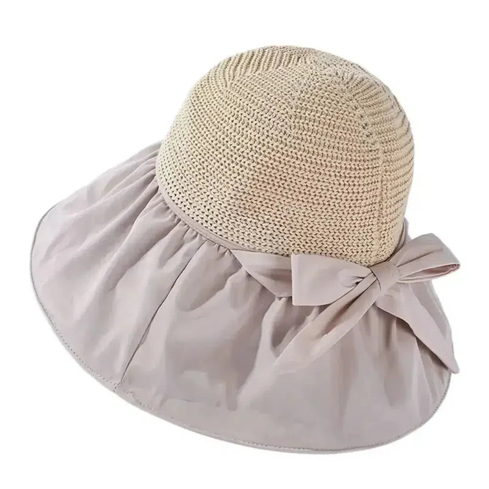 Martina – Breezy foldable – Sun hat-10174653923655-Ivory Ombre