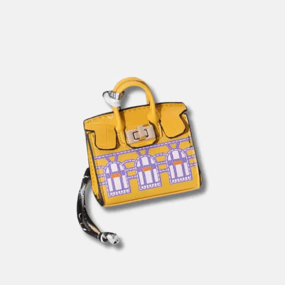 Mini – Sleek minimalist design – Bag charm-10174668210503-Ivory Ombre