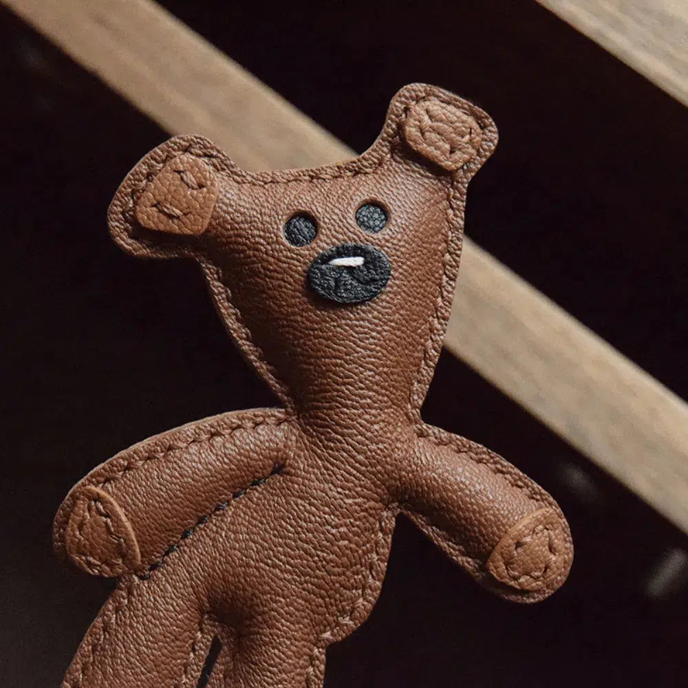 Mr. Bean Teddy – Nostalgic teddy bear design – Bag charm-10174670307655-Ivory Ombre