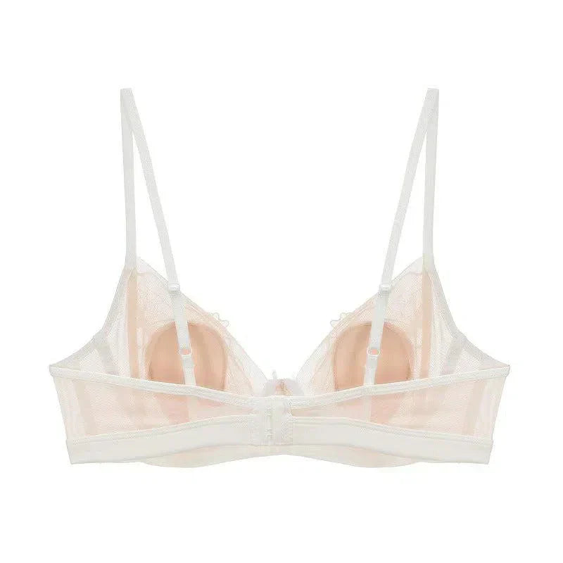 Nivara – Mesh floral – Lingerie set-10174860919111-Ivory Ombre