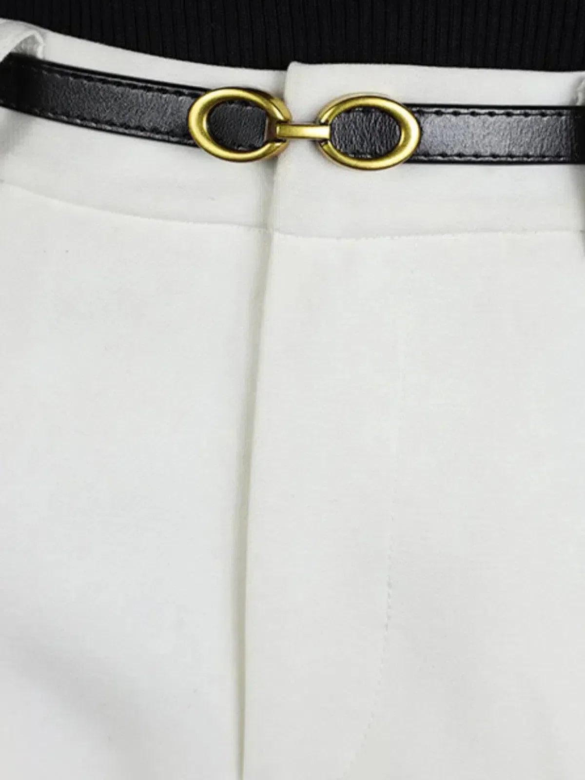 Orabella – Adjustable length – Faux leather belt-10174651334983-Ivory Ombre