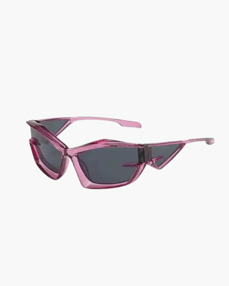 Ottavio – Cat-eye wave design – Sunglasses-10173345923399-Ivory Ombre