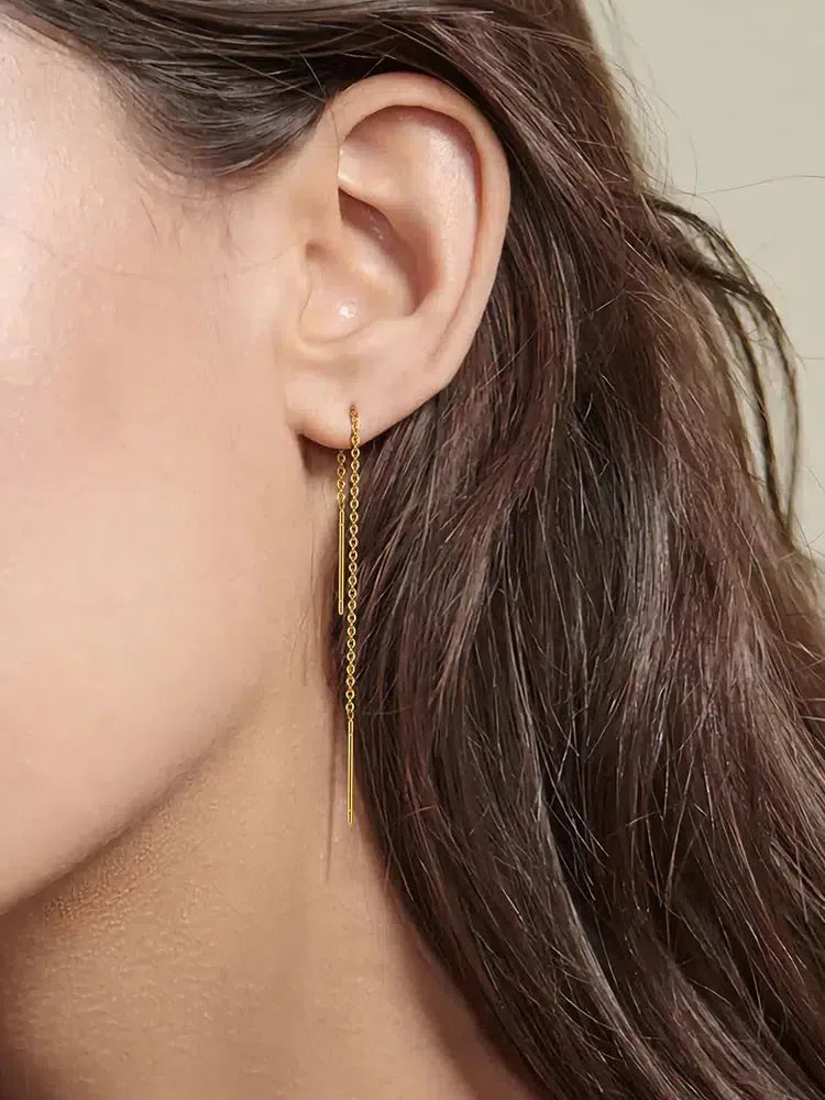 Persis – Modern design – Thread-through hoops-10173354377543-Ivory Ombre