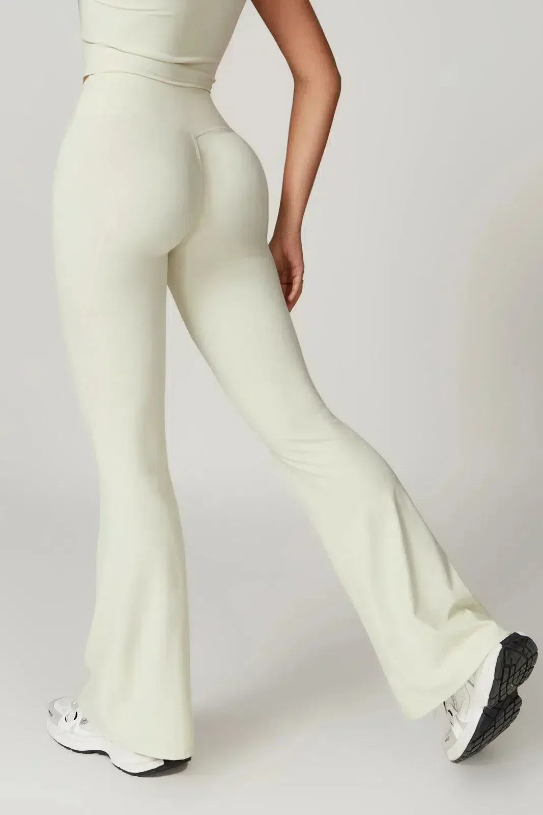 Regina – Cropped top – Top & leggings set-10174789091655-Ivory Ombre