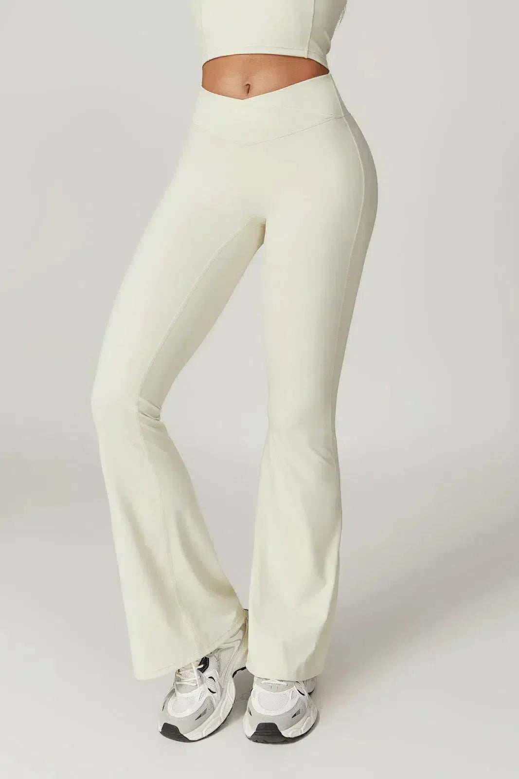 Regina – Cropped top – Top & leggings set-10174789091655-Ivory Ombre