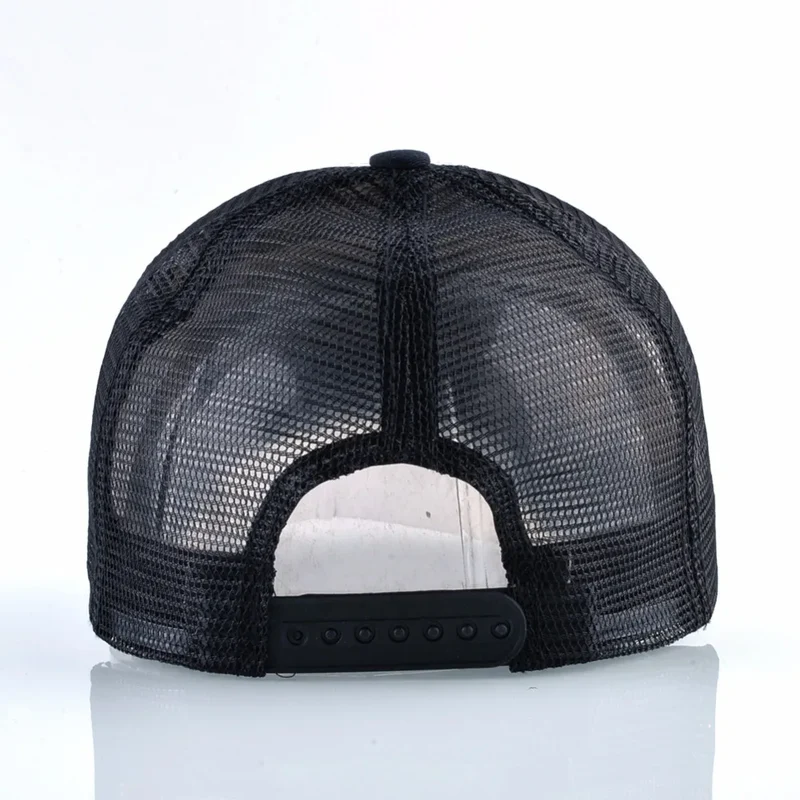 Rokellan – Distressed patch – Trucker cap-10174850269511-Ivory Ombre