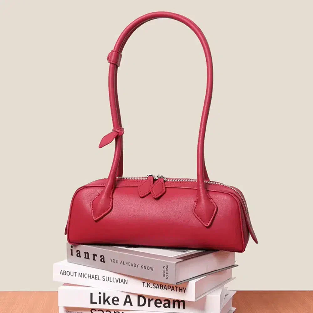 Rosetta – Sleek versatile design – E/W shoulder bag-10174664900935-Ivory Ombre