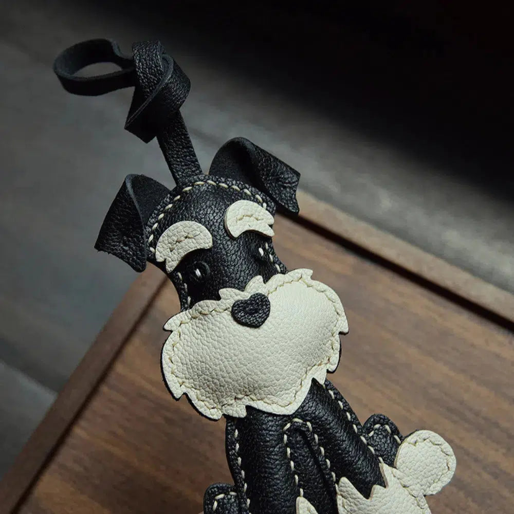 Schnauzer – Charming design – Bag charm-10174682595655-Ivory Ombre