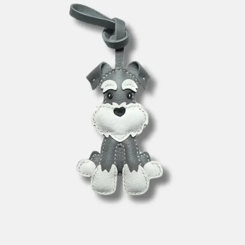 Schnauzer – Charming design – Bag charm-10174682595655-Ivory Ombre