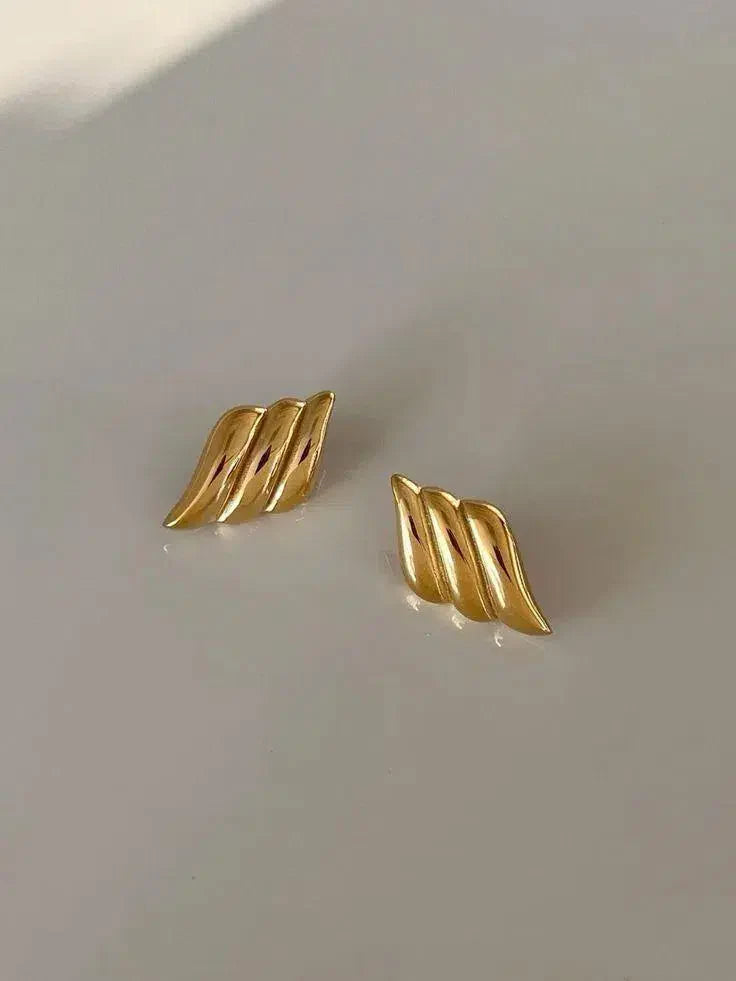 Seraphina – Angel design – Gold-plated earrings-10173354606919-Ivory Ombre