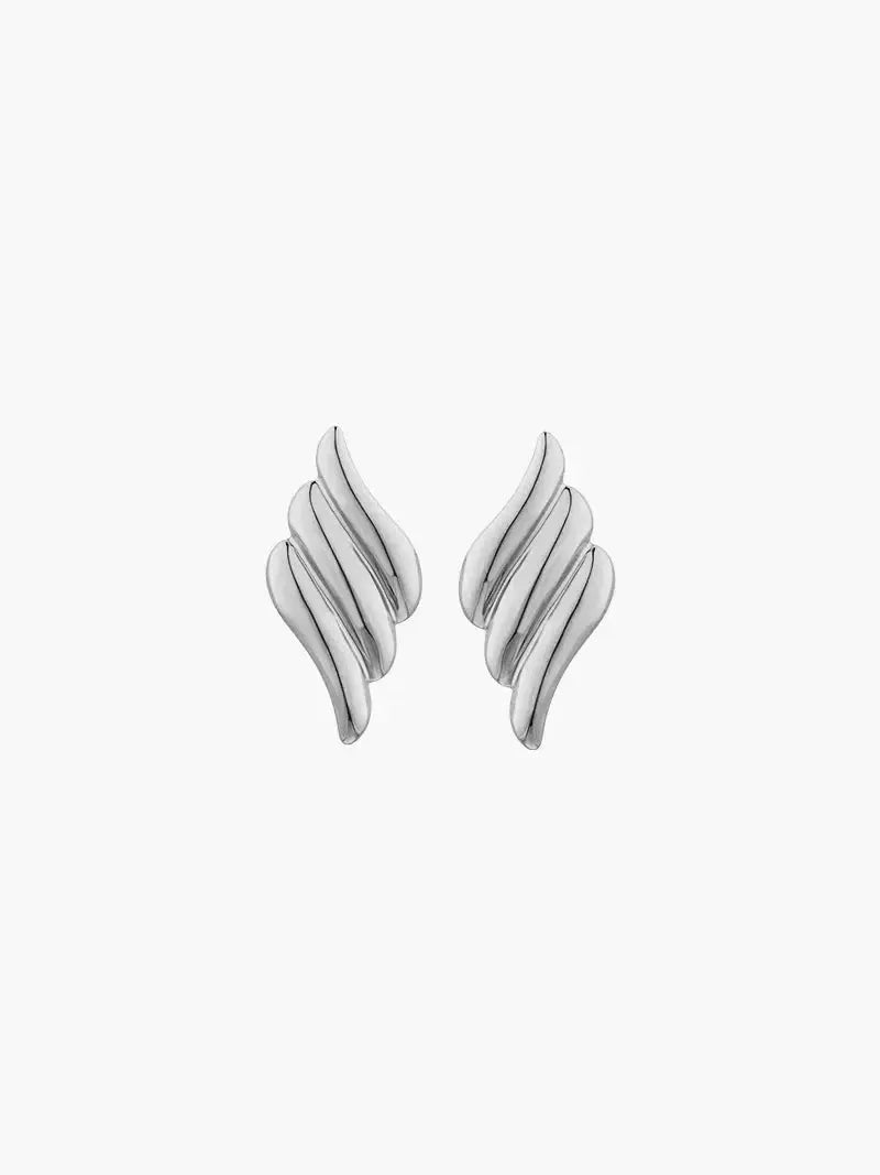 Seraphina – Angel design – Gold-plated earrings-10173354606919-Ivory Ombre