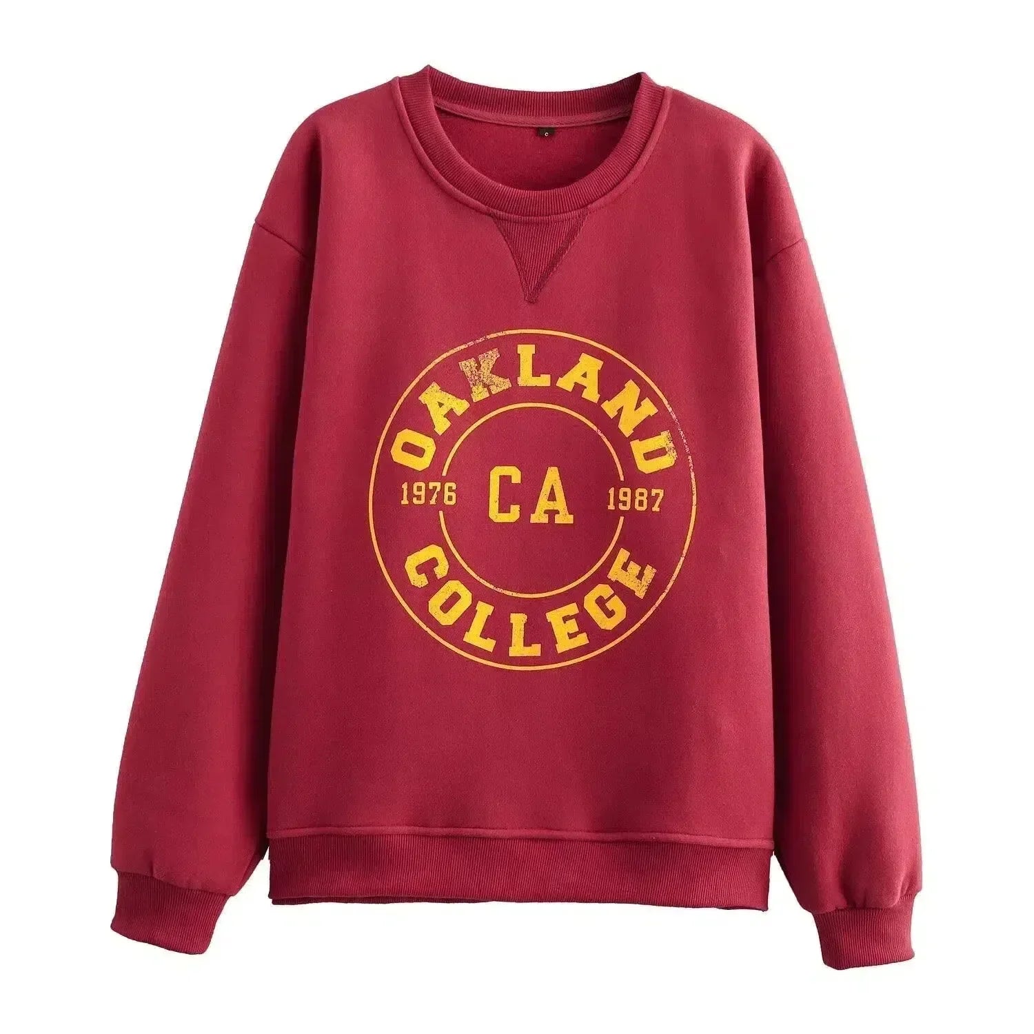 Solange – Crew neck sweatshirt & jogger-style pants – Oakland crew set-10174845485383-Ivory Ombre