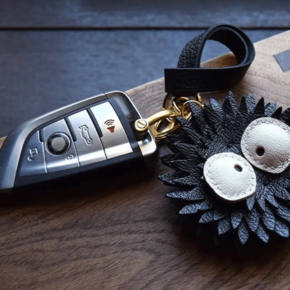 Susuwatari – Playful soot sprite design – Bag charm-10174672535879-Ivory Ombre