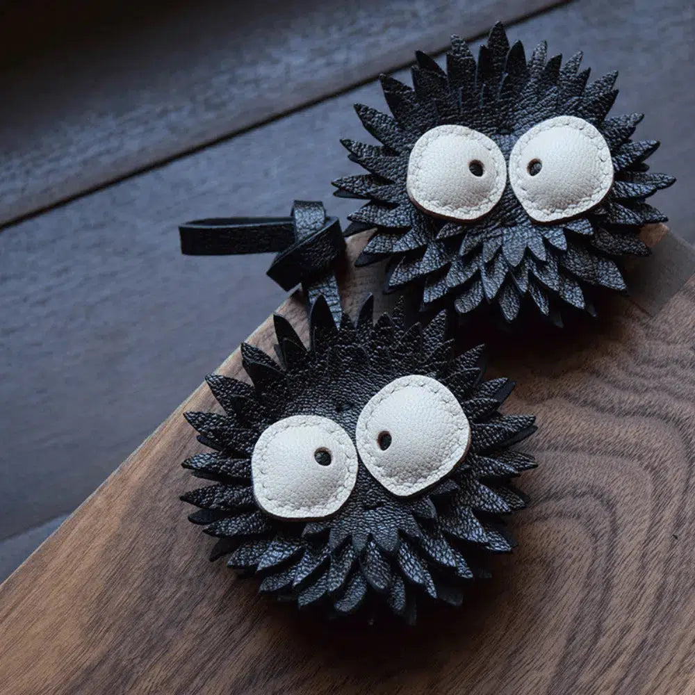 Susuwatari – Playful soot sprite design – Bag charm-10174672535879-Ivory Ombre