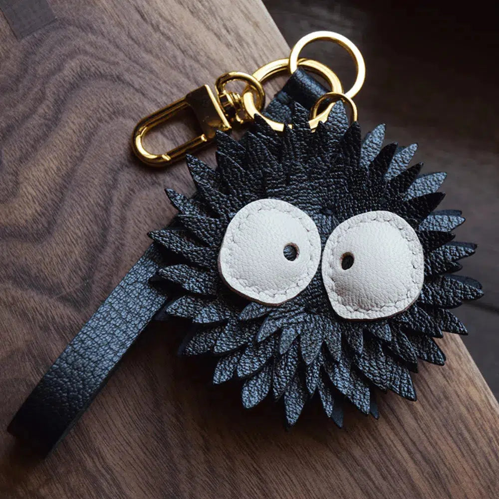 Susuwatari – Playful soot sprite design – Bag charm-10174672535879-Ivory Ombre