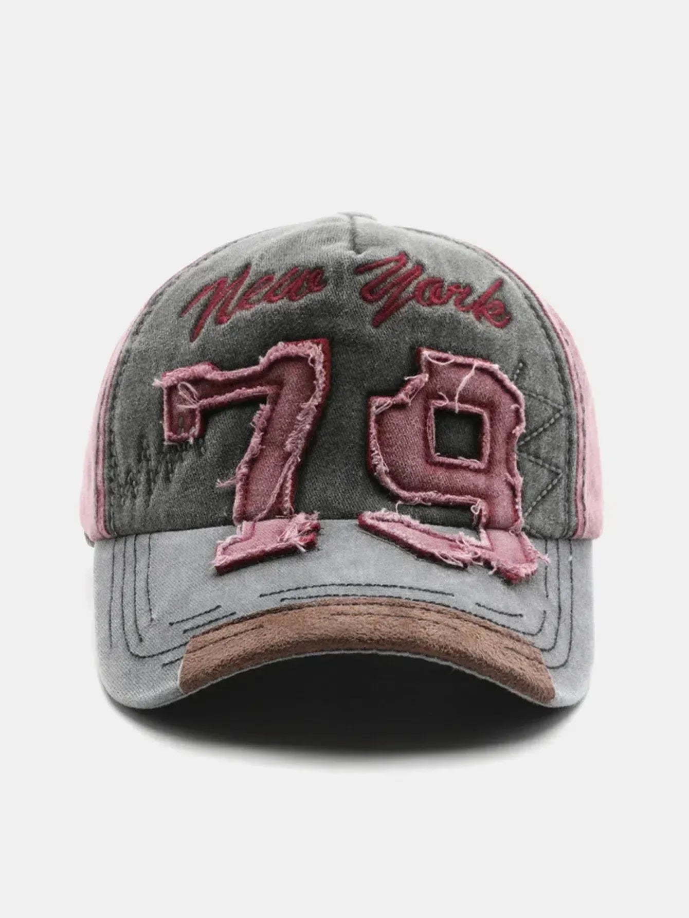 Thessia – NYC 79 – Baseball cap-10174659002695-Ivory Ombre