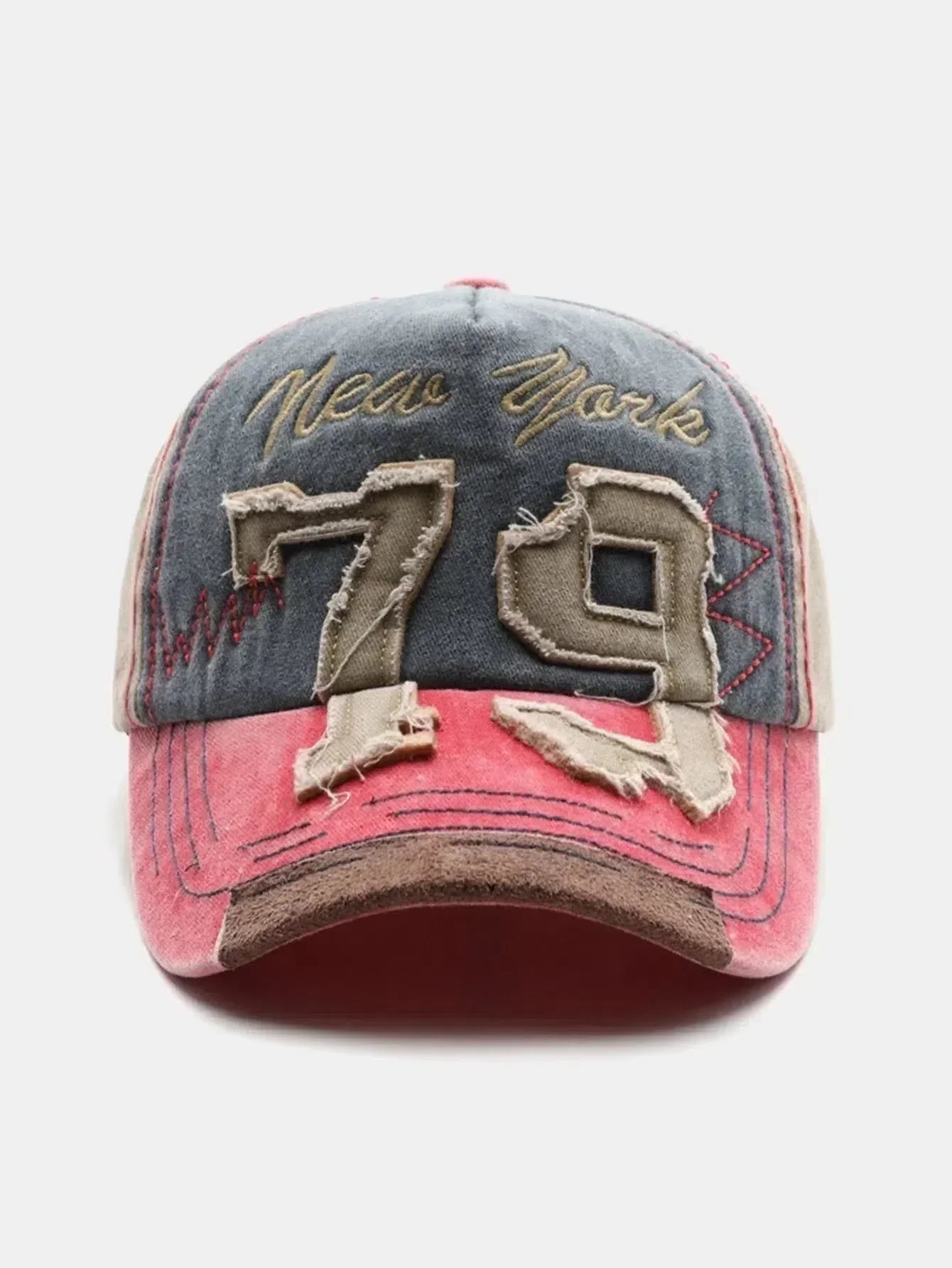 Thessia – NYC 79 – Baseball cap-10174659002695-Ivory Ombre