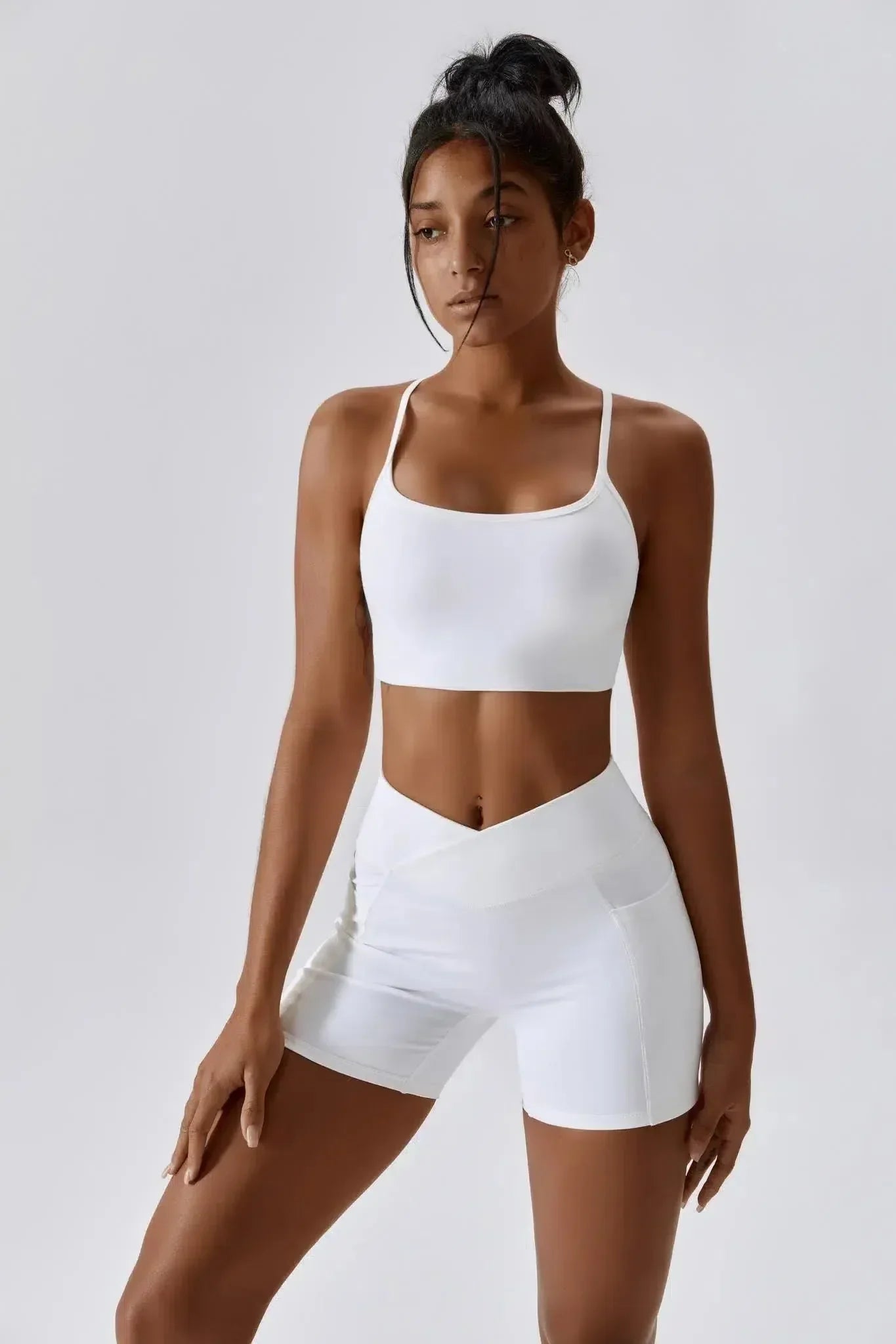 Tove – Cropped tee – 3-piece set-10174790402375-Ivory Ombre