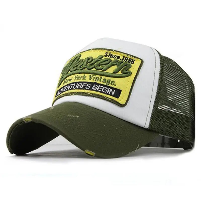 Venturo – Adventure patch – Trucker cap-10174850203975-Ivory Ombre