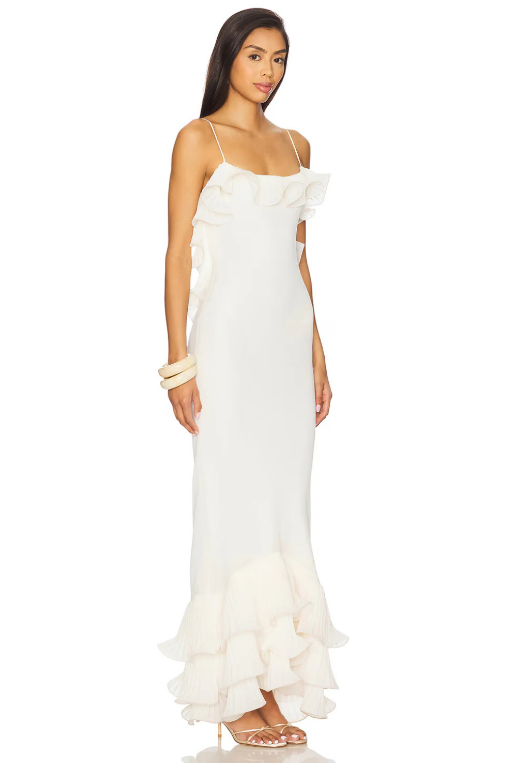 Vitta – Ruffle back detail – Maxi dress