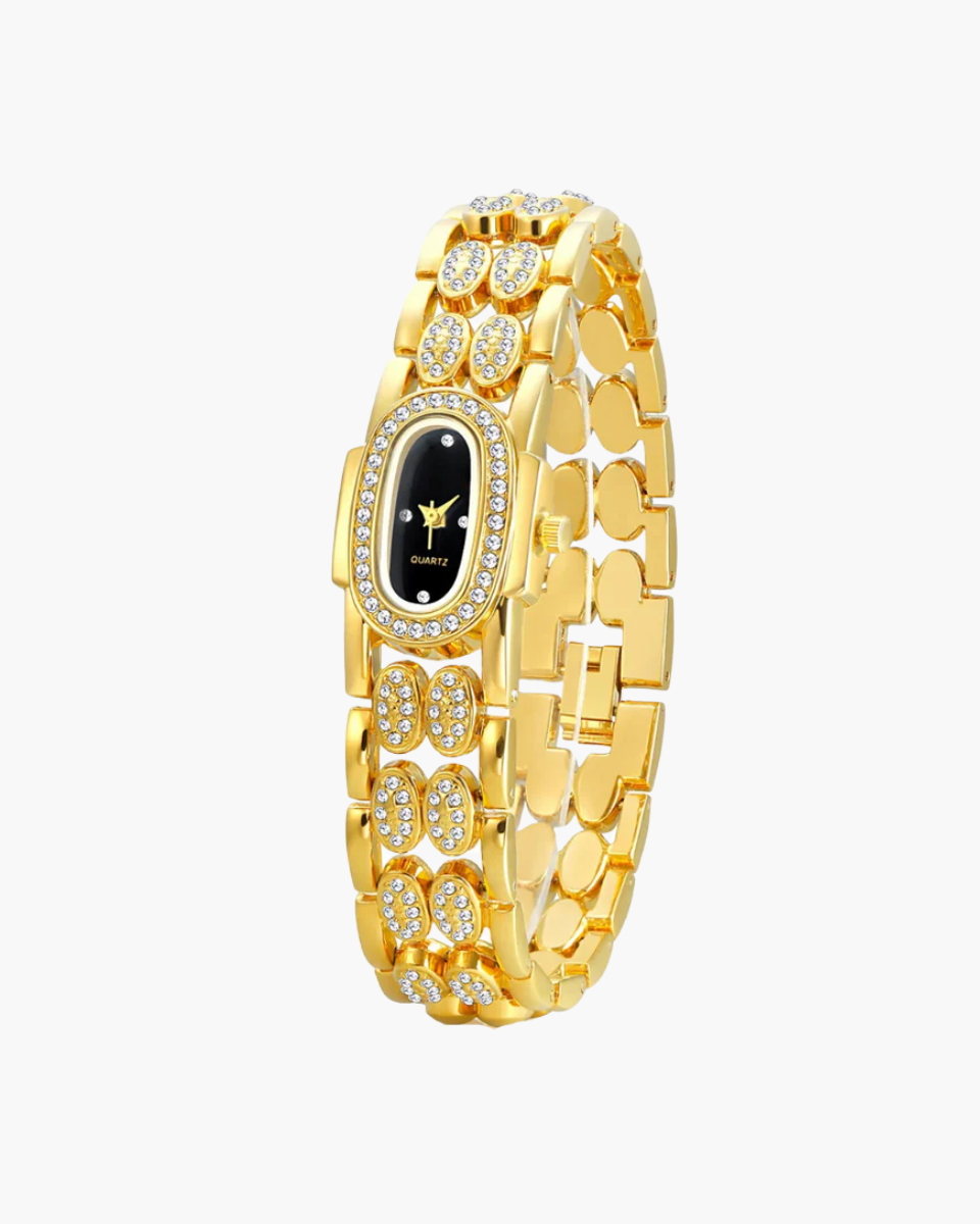 Vittoria Élégance – Opulent crystal design – Bracelet watch-10173356671303-Ivory Ombre