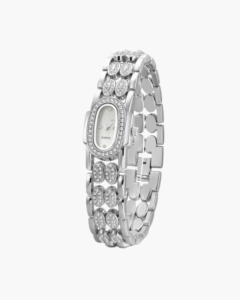 Vittoria Élégance – Opulent crystal design – Bracelet watch-10173356671303-Ivory Ombre
