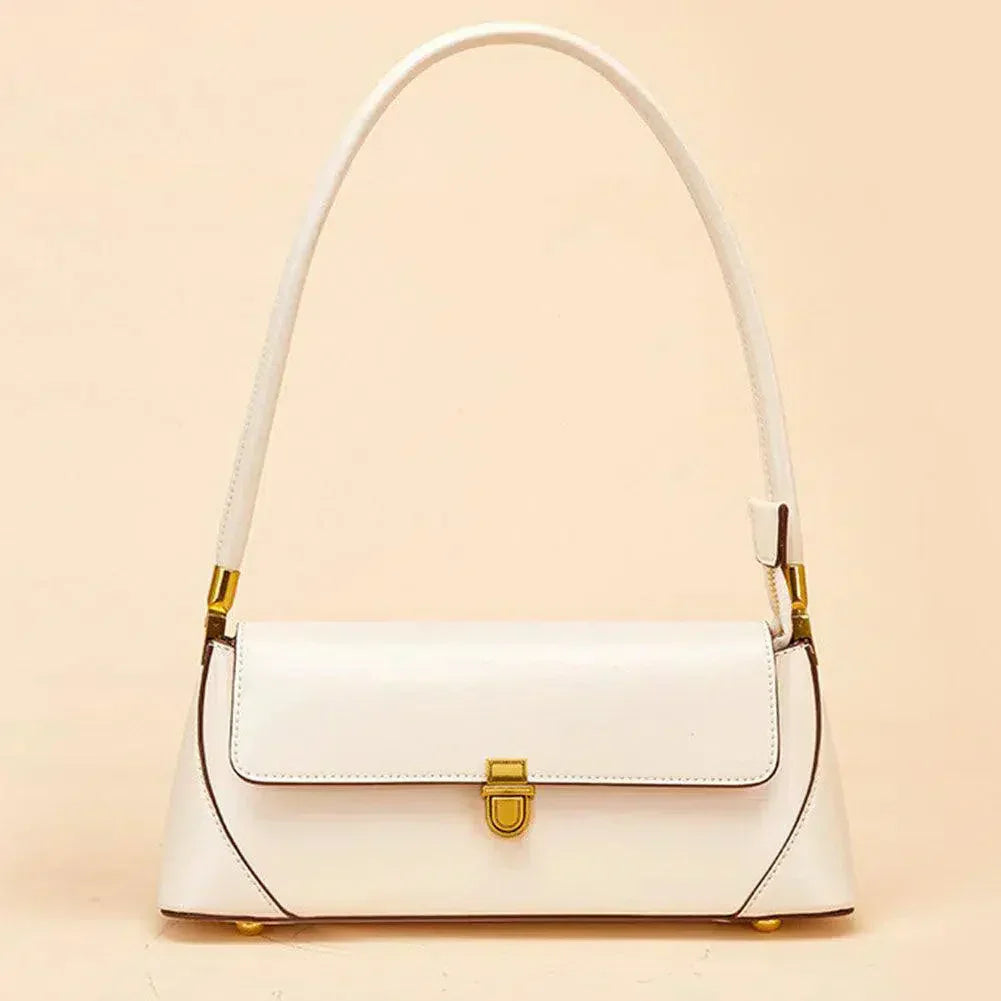 Viviana – Sleek refined design – E/W shoulder bag-10174660772167-Ivory Ombre