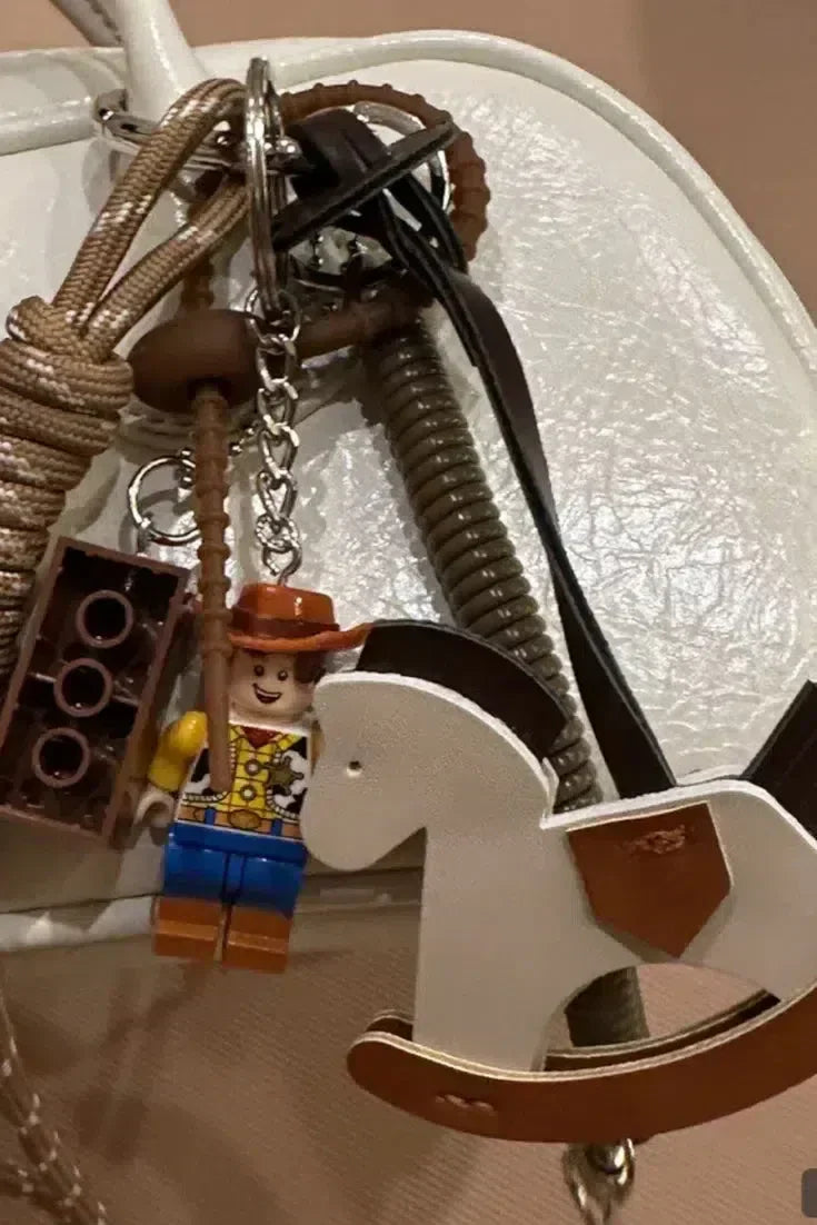 Woody – Nostalgic design – Bag charm-10174676500807-Ivory Ombre