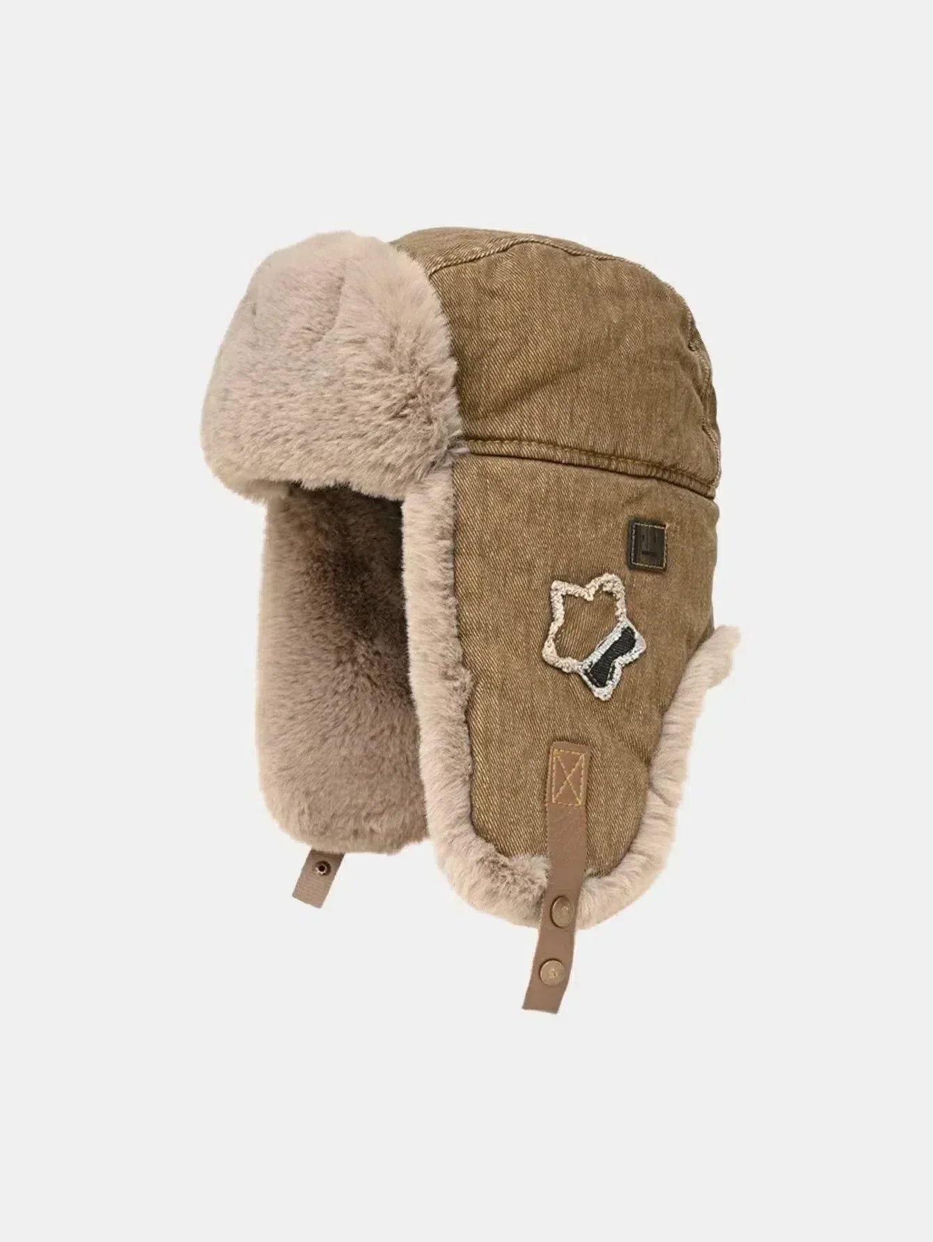 Zanovia – Star patch – Trapper hat-10174655299911-Ivory Ombre