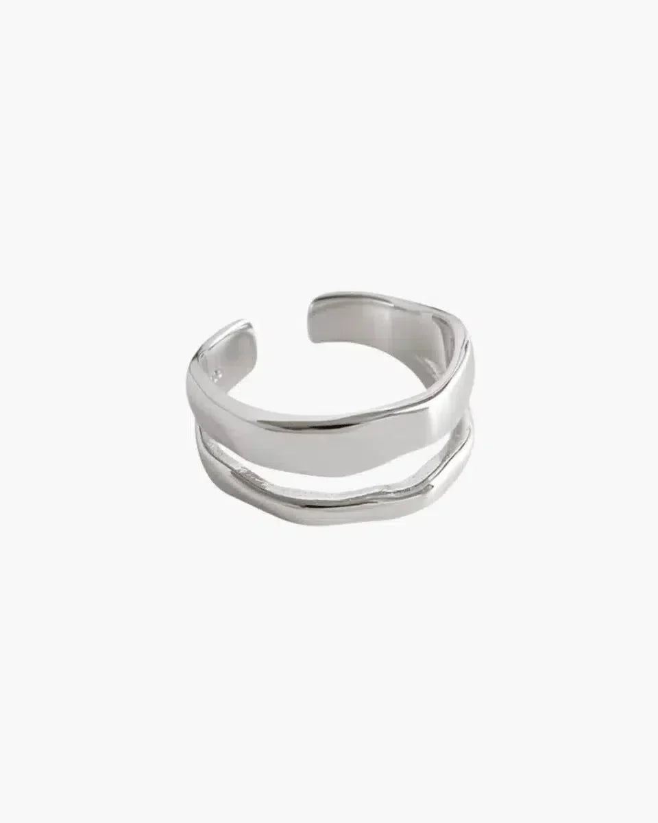 Zenitha – Moon design – Silver ring-10173353689415-Ivory Ombre
