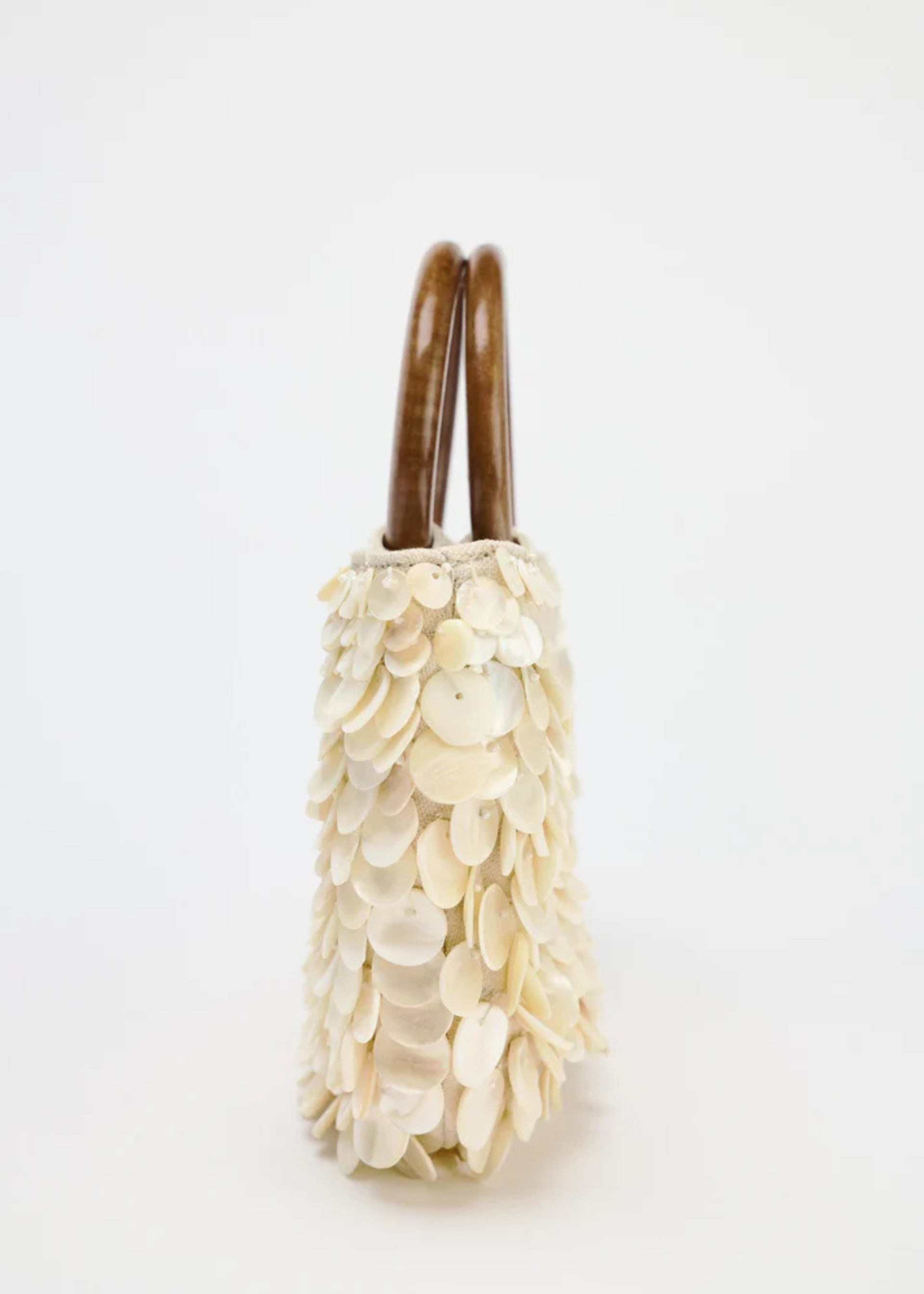 Ziaza – Sequin shell – Statement summer bag-10174851121479-Ivory Ombre