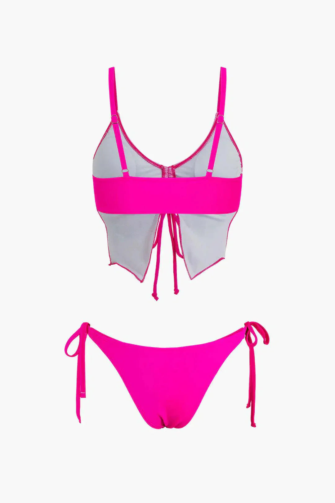 Zirlea – Butterfly pattern – Swimwear set-10174711300423-Ivory Ombre