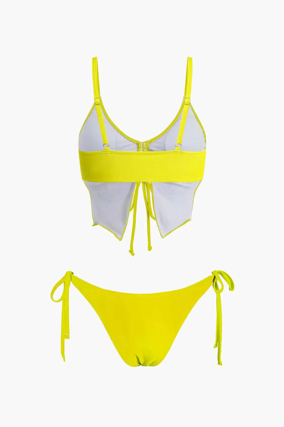 Zirlea – Butterfly pattern – Swimwear set-10174711300423-Ivory Ombre